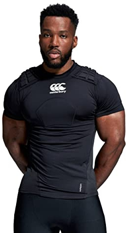 Canterbury vuxen unisex professionellt skydd rugbyväst | skydda bröst och axlar | andas | lätt och flexibel skyddsväst