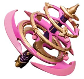 Hanaiette 1 x Genshin Impact Yae Miko Kaguras Verity Dekoration, kreatives abnehmbares Geschenk (12 cm)