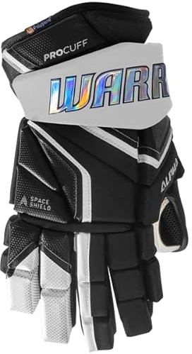 Warrior Alpha LX2 Pro Handschuhe Bambini, Größe:8 Zoll, Farben:Schwarz