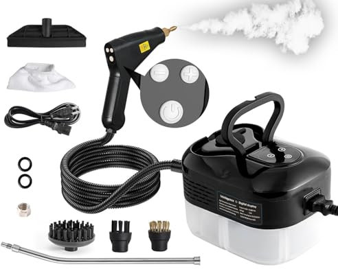 Foandbevi Handheld Steam Cleaner, Multi-Surface Steam Cleaner for Home
