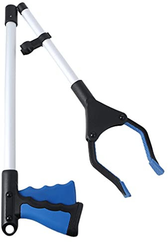 Ramasseurs de litière pliables légers à bras long - Outils de ramassage - Extension de préhension - Pince à déchets