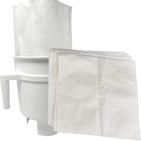 IMPRESA Paquete de 30 bolsas de filtro de papel para preparación en frío compatibles con Toddy(R)® y OXO BREW™, bolsa de filtro para sistema de preparación en frío para el hogar, 11.25'' x 13''