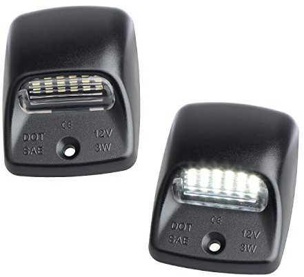 RUXIFEY LED License Plate Light Lamp Replacement Compatible with Tacoma 2005 to 2015, Tundra 2000 to 2013, 6000k White