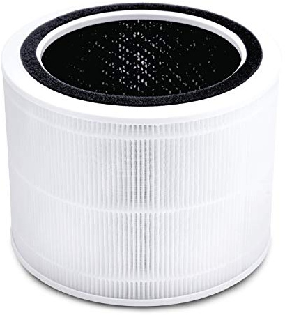 LEVOIT Core 200S-RF Filtro purificatore d'aria, HEPA 3 in 1, carbone attivo ad alta efficienza, bianco [classe energetica A++]