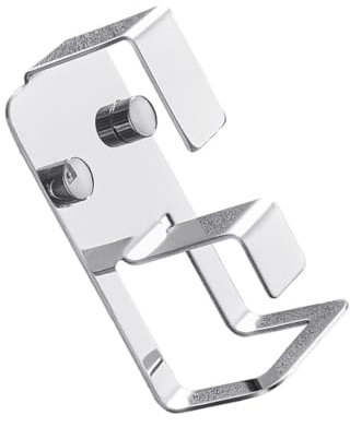 ABOOFAN Washbasin Hooks Stainless Steel Hanger for Bathroom Storage Rack Self-Adhesive Punch Hooks for Wall Hanging