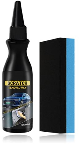 YUPZAR Polish Auto Rimuovi Graffi, Rimuovi Graffi Auto,pasta abrasiva per carrozzeria,Cera Auto Professionale,Speciali Microparticelle per Attenuare Anche i Graffi Profondi,Delicato Sulla Carrozzeria