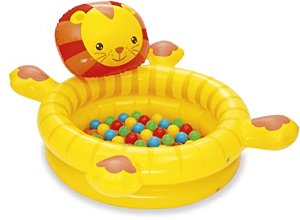 Bestway® Up, In & Over™ Bällebad Löwe 111 x 98 x 61,5 cm