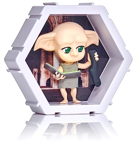WOW! PODS - Figurine 4D Harry Potter Dobby, figurine unique à collectionner à tête branlante qui éclate de leur monde dans le vôtre, décoration murale ou étagère, jouets et cadeaux Harry Potter, série
