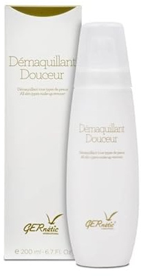 DEMAQUILLANT DOUCEUR 200 ml, Lozione micellare, struccante, detergente viso occhi e labbra per tutti i tipi di pelle. NO ALCOOL