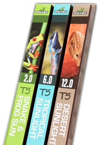 Reptiles Planet T5 UVB 6.0 Tropical Sunlight Beleuchtung für Reptilien/Amphibien, 8 W, Länge 29 cm, Durchmesser 16 mm