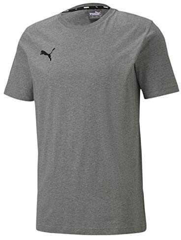 PUMA Herren Teamgoal 23 Casuals Tee T-shirt, Medium Gray Heather, 3XL EU