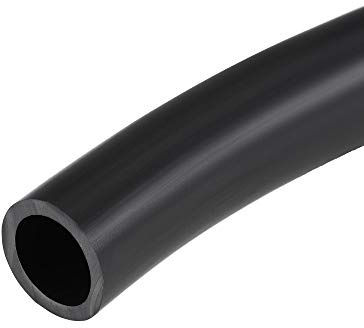 sourcing map Tubo flessibile per olio lubrificante, 19mm(3/4) diametro interno x 25mm(1) diametro esterno 1m(3.3ft), tubo in gomma per acqua nero