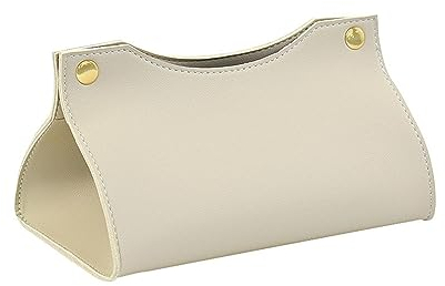 Kosmetiktücher Box 2 stücke PU Leder Tissue Box Halter Desktop Einfache Serviette Box Küche Lagerung Papier Box Organisatoren for Wohnzimmer für Esszimmer Badezimmer Schlafzimmer(5)