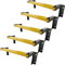 ISOP Wall-Mounted Climbing Rungs 5 | Non-Slip Rungs for Concrete Wall | Window Well Ladder for House, Tank or Well | Stainless Steel Rustproof, Fireproof Sturdy Step Ladder | Bearing Weight 300 KG