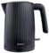 Quest 1.5 Litre Cordless Kettles/Stylish Modern Grooved Design/Spout Filter/Overheat Protection / 3000W Fast Boil (Black)