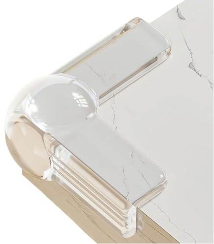 ZenithAura Protezione Angoli Baby Protezione Spigoli per Mobili, 12 Pezzi Paraangoli in Gomma Autoadesivi, Protezione Angoli Baby Protezione Bordi Tavolo Trasparente