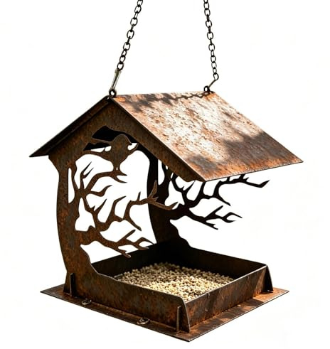 para pájaros exteriores, resistente a la lluvia, para pájaros para exteriores, para patio, césped, patio trasero, balcón, observación de aves, parque, cubierta, terraza, jardín