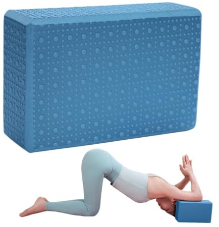 Yogablock Lättvikts Yogautrustning Pilatesverktyg Hemmagymtillbehör | Stretchblock Stretchrutiner Balans Och Stabilitetsträning Meditation Fitnessprogram För Hemmastudio Och Hemmaträning