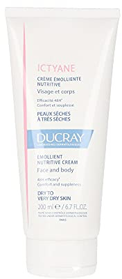Ducray Ictyane Emollient Nutritive Cream Face and Body 200ml