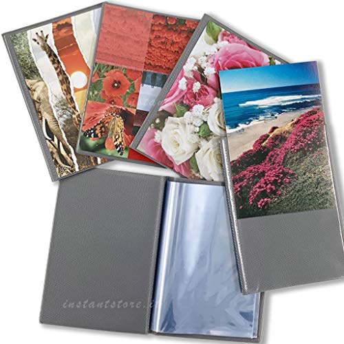 Lotto 25 album per 900 foto 10x15 cm (1 album x 36 foto) - set di 25 pezzi colori assortiti, copertina morbida
