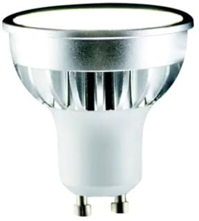 Lindby LED GU10 LED-lampa 'GU10 5W 55°' av syntetmaterial (GU10) - Ljuskälla energisparlampa