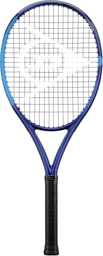 Dunlop Sports FX Team 270 Pre-Strung Tennis Racket, 3/8 Grip, Blue