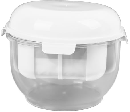 Yaourtière Haute capacité et Séparateur Lactosérum, Passoire à Mailles Fines Durable Garantissant une efficacité Maximale pour un Yaourt Grec qualité Professionnelle à la Maison