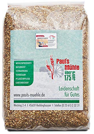 Paul´s Mühle Premium Ganzjahresfutter für Wildvögel mit extra hohem Fettanteil, Vogelfutter zur Ganzjahresfütterung, Senkrechtstarter, 25 kg