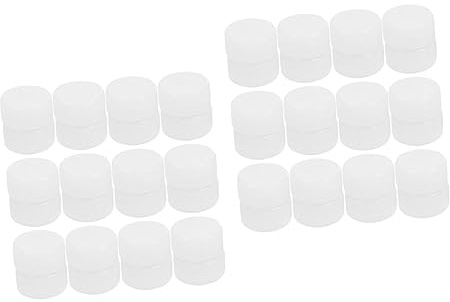 Toyvian 100 Pz Scatola Di Plastica Giocattoli Per Neonati Riparazione Sonaglio Giocattolo Inserto Squeaker Giocattolo Per Cani Inserti Sonaglio Peluche Bambino Bianca Vocalizzare