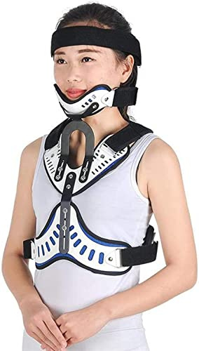 JLASDR Protection de Soutien du Cou Orthèse Thoracique cervicale, Support de rééducation des vertèbres cervicales, Support de rééducation des vertèbres cervicales for Post-traumatique