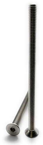 Vis M8x130 mm Tête Fraisée BTR en acier INOX A2 | Ø 8x130 mm - M8 x 130mm | FHC à 6 pans creux (clé allen) ISO 10642 / DIN 7991 | Vis inoxydable A2 (V2A/304) : LOT DE 5 Pcs - Premium Fixation