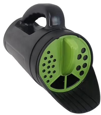 Ohulelks Handlicher Streuer für Saatgut im Garten oder auf Dem Rasen - Öffnungsgrößen Anpassbar, Ideal zum Ausbringen Von Saatgut