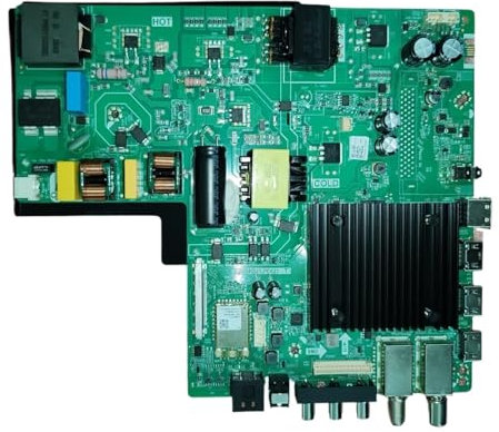 Placa base for Android TV TPD.SK621.PC821(T) | Reemplazo de placa for Smart TV Box 4K con conectividad WiFi y módulo de control de potencia de 100-160 V(NO CI)
