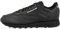 Reebok Unisex Classic Leather Sneaker,Cblack Cblack Pugry5,55 EU