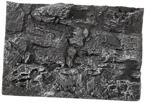 ORFOFE Aquarium Background 3D Rock Pattern High Terrarium Decor Sturdy and Easy to Move