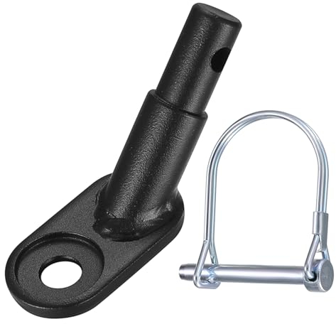 Gancio Rimorchio Bici, Accoppiatore Rimorchio Bici con Spina di Sicurezza, Adattatore Universale per Rimorchio Cane per Carrello Bambini Carrelli Trasporto