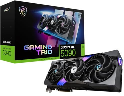 MSI VGA 32GB RTX5090 GAMING TRIO OC 32G 3xDP/HDMI GeForce RTX 5090 32G GAMING TRIO OC