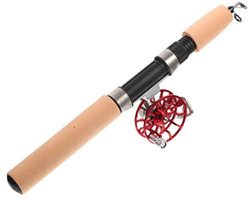 BELLIFFY Eisangelrollen Set Eisangelruten Ausrüstung Eisangelrollen Winter Angelrute Eisangelgerät Eisangelrute Kurze Angelrute Angelzubehör Eisangel Kits Eisangel Werkzeuge