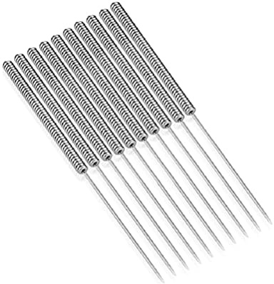 LOT DE 20 AIGUILLES DE NETTOYAGE POUR BUSE D'IMPRIMANTE 3D - DIAMÈTRE 0.25MM - LONGUEUR 25MM - OUTILS EN ACIER INOXIDABLE