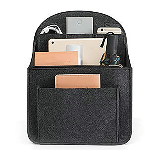 OYUEGE Felt Backpack Organiser Mini Backpack Organizer Insert Small Bag Divider for Rucksack Purse Lightweight Nylon Shoulder Bag Organizer Insert Color-E S