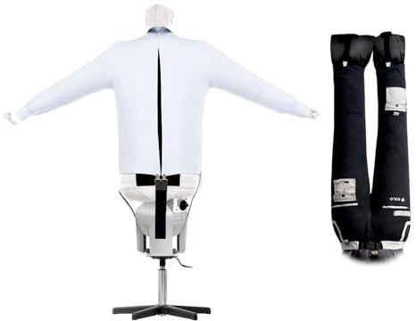 AEOLUS Iron Dryer Automatically Dries Irons Shirts Polo-Shirts Blouses Pants Refresh Sanitizes Garments Ironing System Ironer Dryer 4 in 1 Vertical Ironing 3 Programs SA07 SELF SP ECO INOX