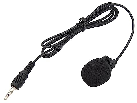 Microphone Cravate Filaire pour Smartphone et Tablette, Clip de Revers Externe sur Mini Micro, Microphone à Condensateur Omnidirectionnel Portable pour Les Entretiens Vloggers