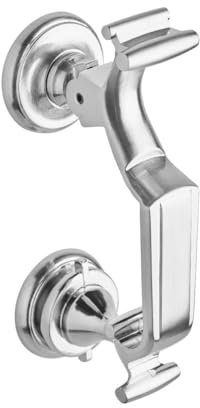 Hardware Solutions - Doctor Door Knocker - Satin Chrome - 60 x 195mm