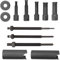 Erato Extractor rodamientos internos Motocicletas de 9-23 mm Kit de extracción de rodamientos de Rueda, Herramientas extracción Kit Extractor pedalier rodamientos Bolas con 5 tamaños Clips Abiertos