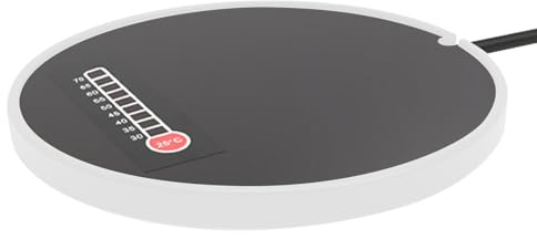 USB Coffee Mug Warmer - Electric Coffee Cup Warmer | Portable Beverage Cup Warmer | Smart Cup Warmer For Milk Tea, Coffee, Beverage Heating, Portable USB Powered Coffee Cup Heater For offiice And Home