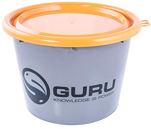 Guru 18L Grey Bait Bucket with Lid