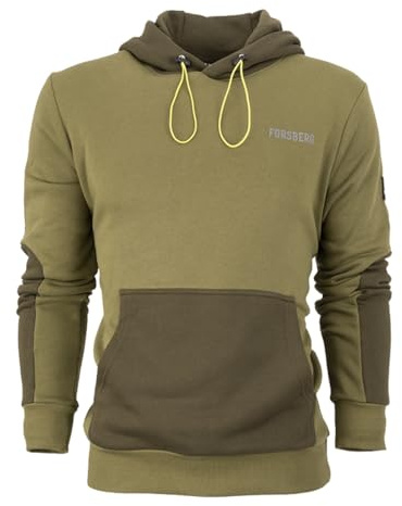 FORSBERG Hoodie mit reflektierendem Brustogo, Farbe:Oliv, Größe:XXL