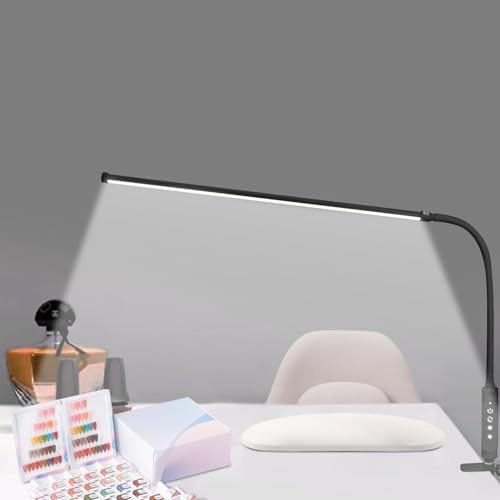 CGBE 60cm Lampada da Tavolo per Unghie LED con Morsetto per Onicotecnico