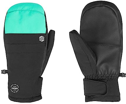 SIROKO - Manoplas de Nieve PITZTAL Turquoise - M - Negro/Turquesa