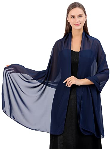 FAIRYGATE Womens Scarfs Clearance Fashion Scarf Women Ladies Scarves Lightweight Clearance Silky Long Soft Shawl Wrap Stole For Evening Dress Bridesmaids Wedding Prom A0409